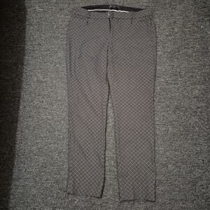 Banana Republic Black and White Geometric Pants